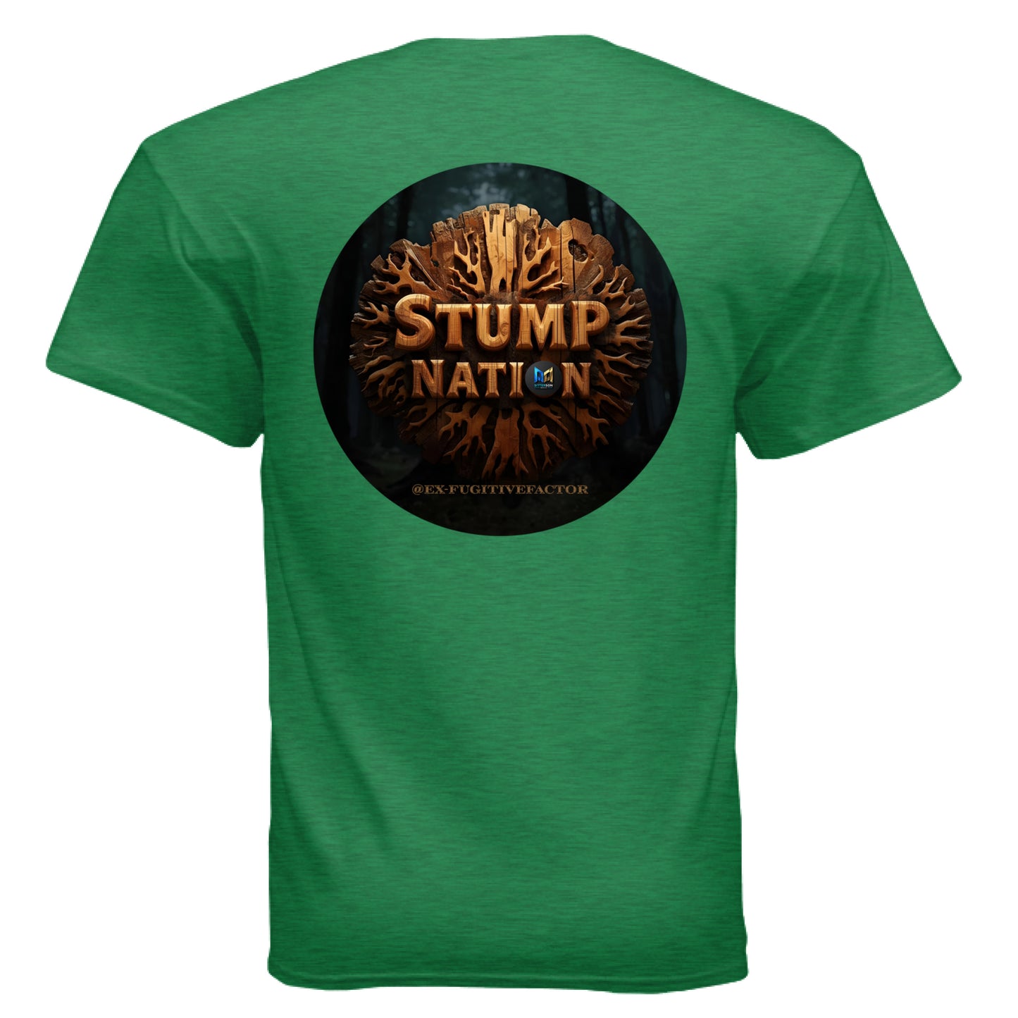 ANTIQUE IRISH GREEN - BACK