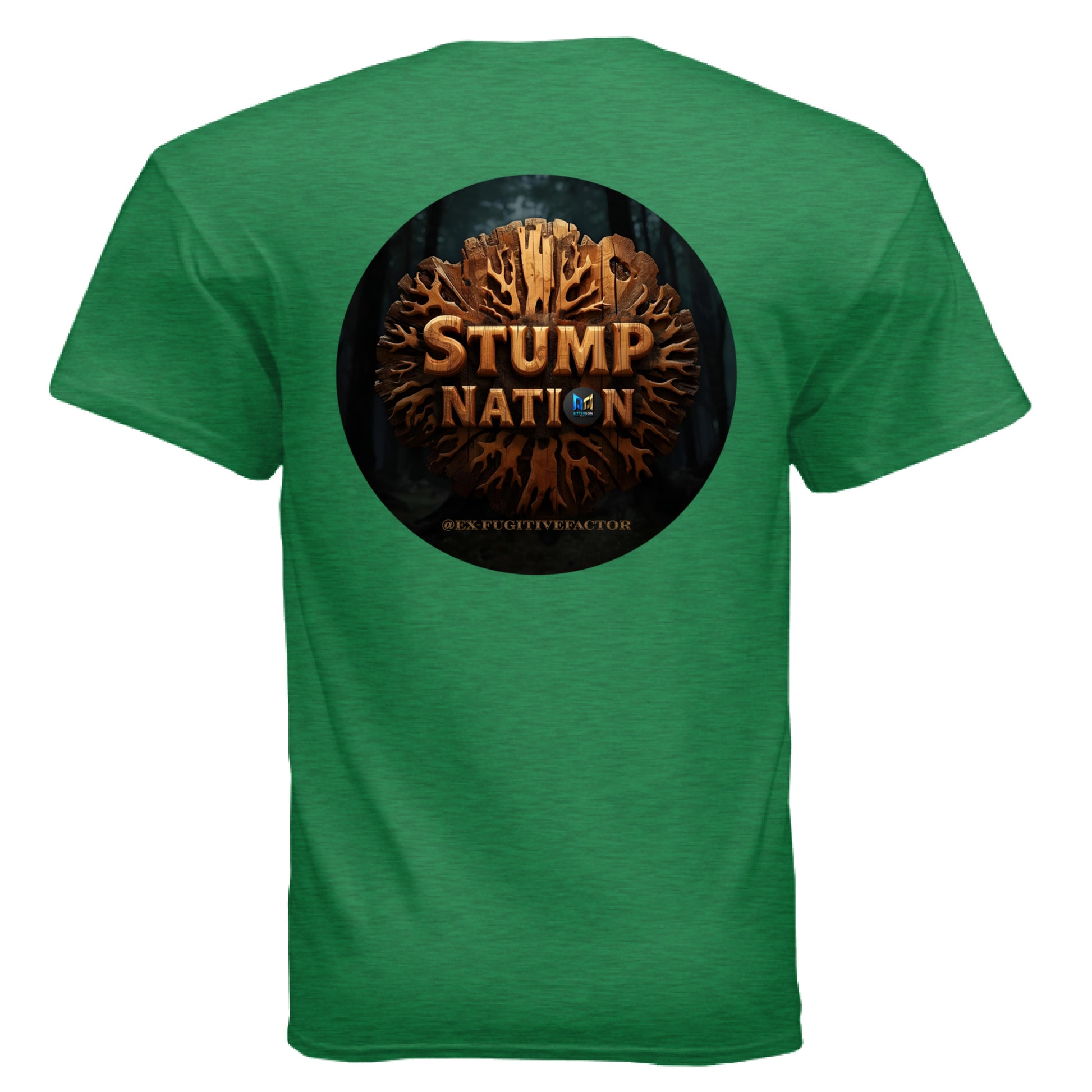 ANTIQUE IRISH GREEN - BACK